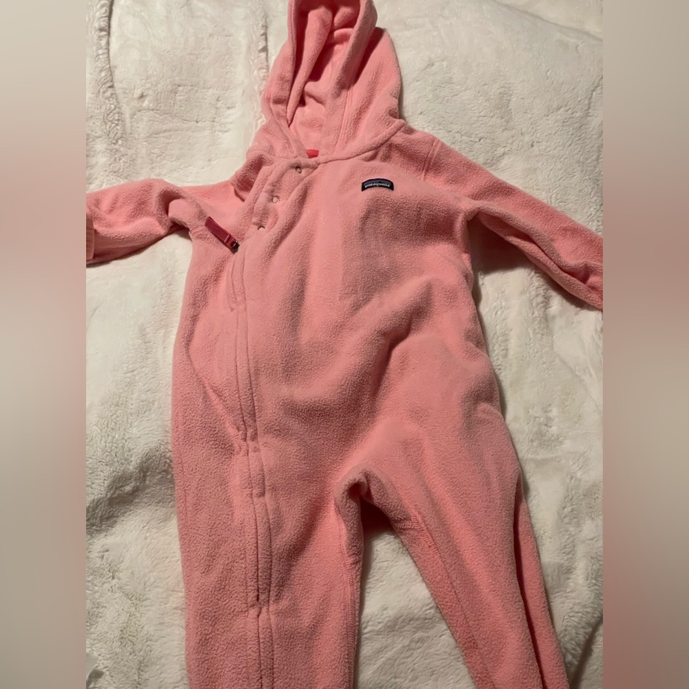 Patagonia baby footed fleece size 12-18 months